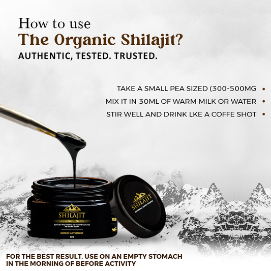 Shilajit Resin โ 50g (100 Servings)