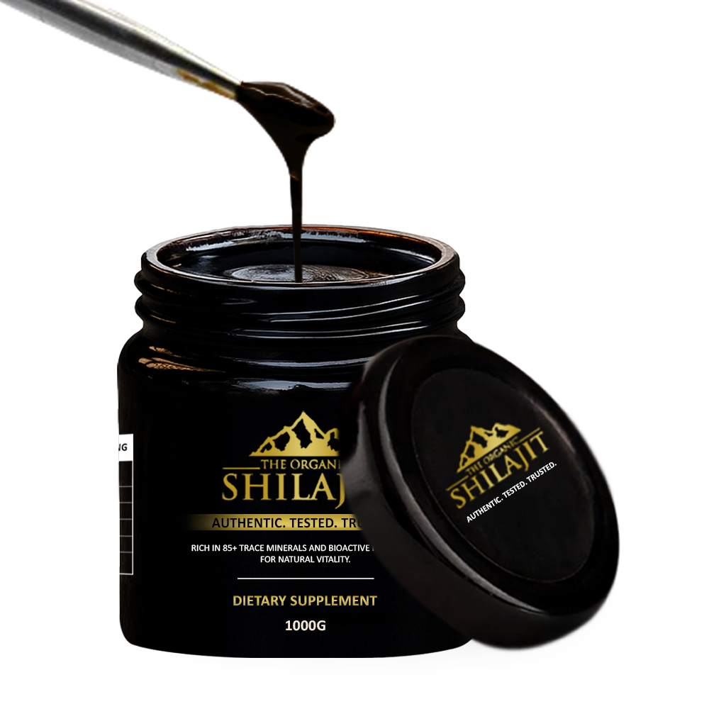 Shilajit Resin – 1000g (2000 Servings)
