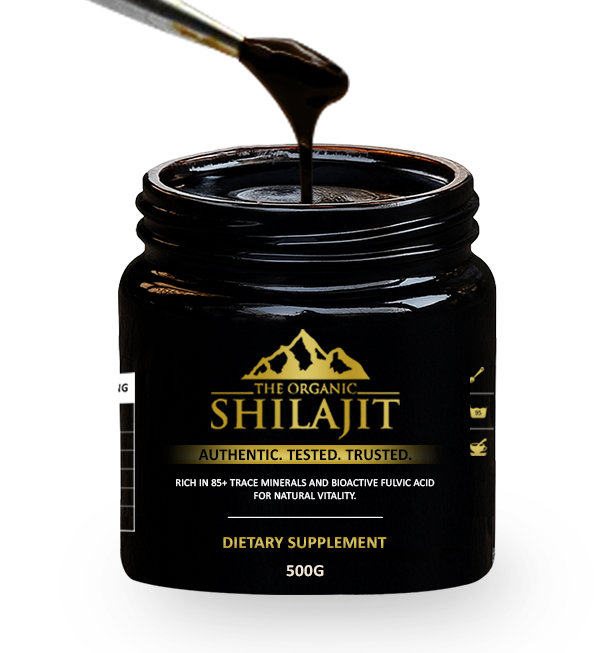 Shilajit Resin – 500g (1000 Servings)