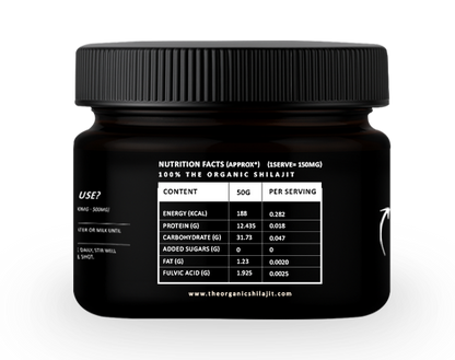 Shilajit Resin – 50g (100 Servings)