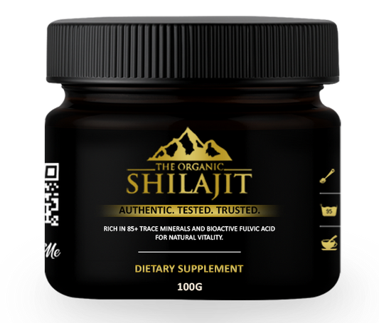 Shilajit Resin – 100g (200 Servings)