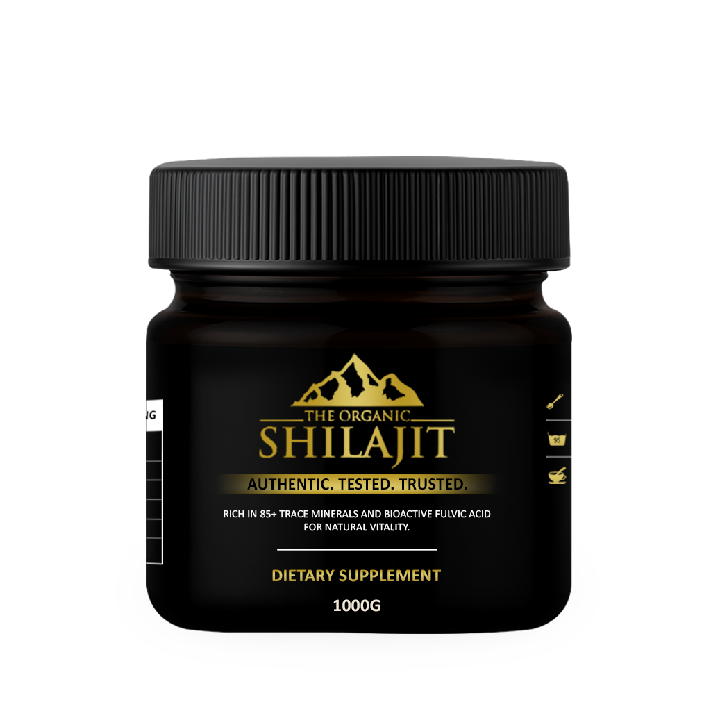 Shilajit Resin – 1000g (2000 Servings)