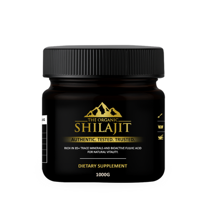 Shilajit Resin – 1000g (2000 Servings)