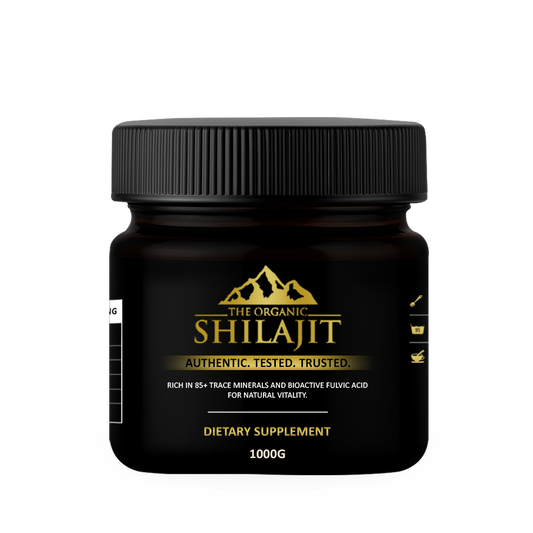 Shilajit Resin – 1000g (2000 Servings)