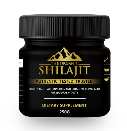Shilajit Resin – 250g (500 Servings)