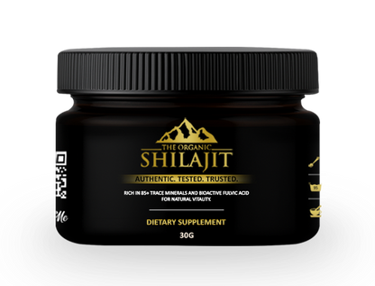 Shilajit Resin – 30g (60 Servings)