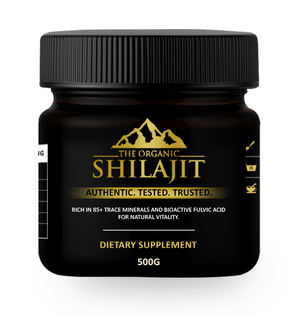 Shilajit Resin – 500g (1000 Servings)
