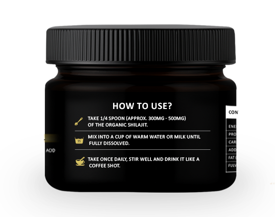 Shilajit Resin – 50g (100 Servings)