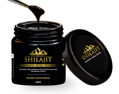 Shilajit Resin – 500g (1000 Servings)