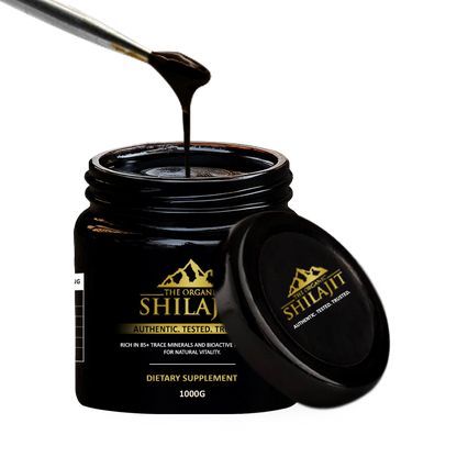 Shilajit Resin – 1000g (2000 Servings)