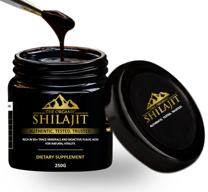 Shilajit Resin – 250g (500 Servings)